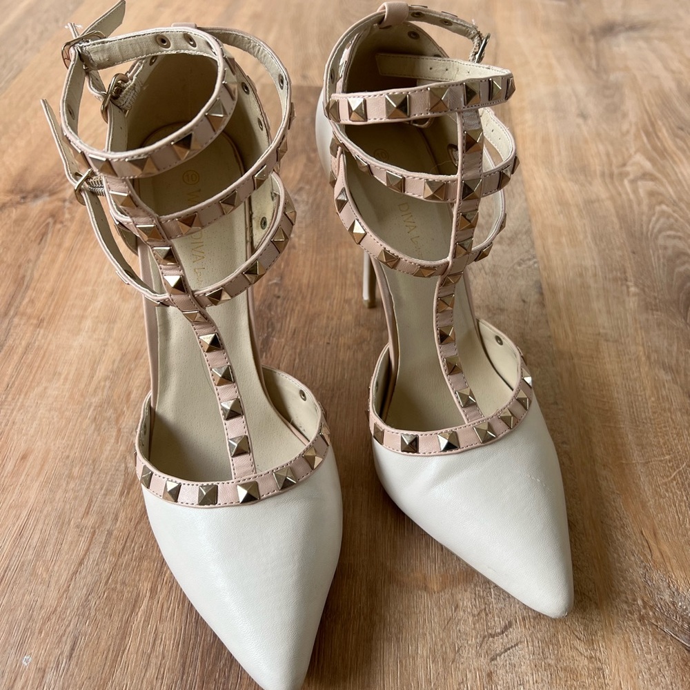 Size 10 - Worn 1x - studded pumps